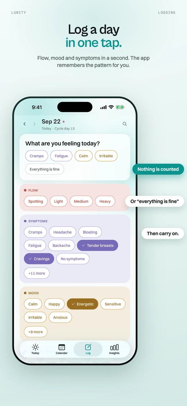 Lunity — screen 3