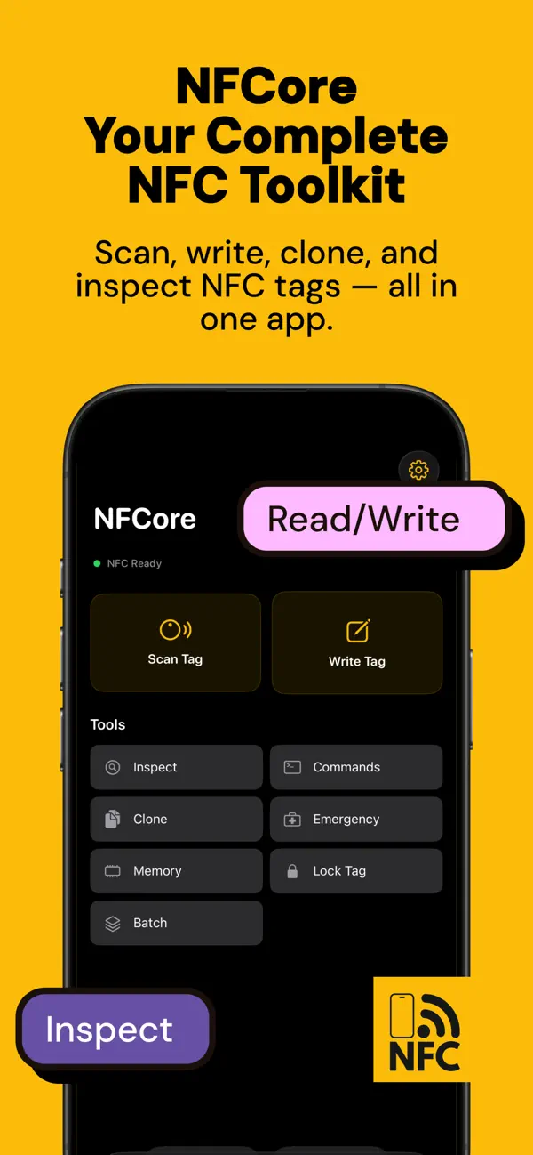 NFCore — screen