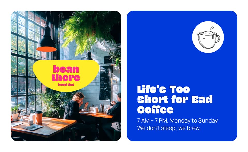 Bean There — spread 2